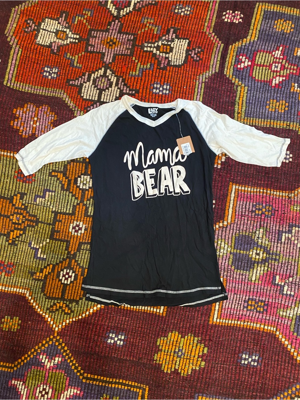 Lazy one mama bear tall Tshirt